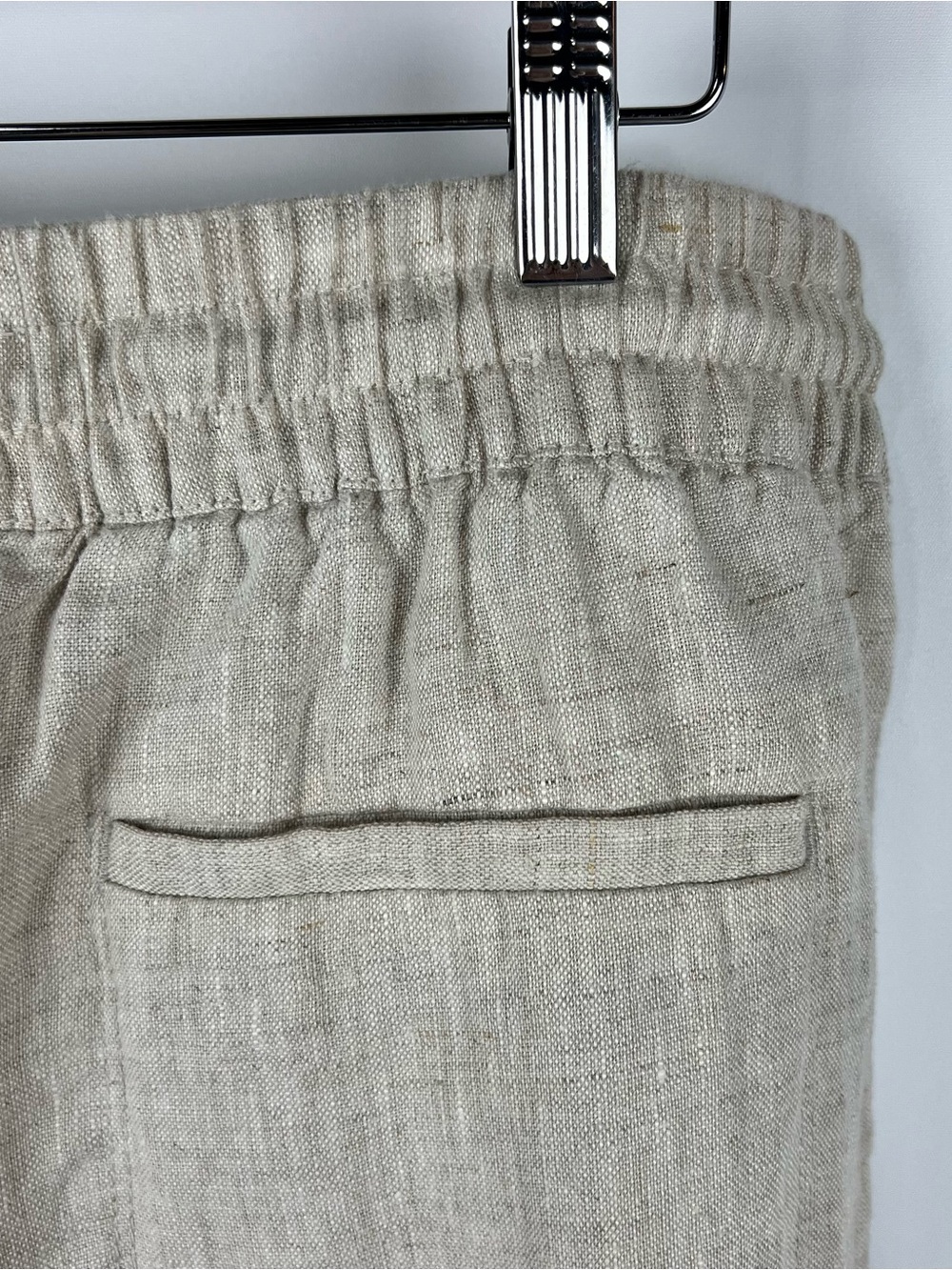 Athleta Retreat 100% Linen High Rise Wide Leg Pants Coastal Cream 2025 Size S - Picture 11 of 16